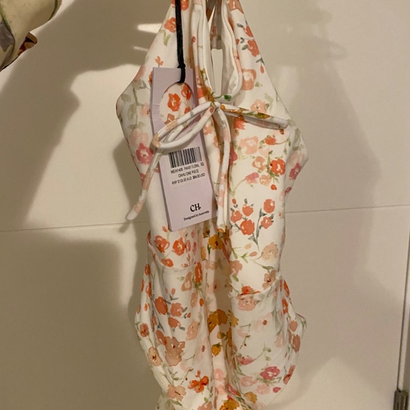 Charlie Holiday Oahu One-Piece Swimsuit in Pansy Floral - Picture 3 of 7